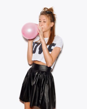 Love Leather Skirt